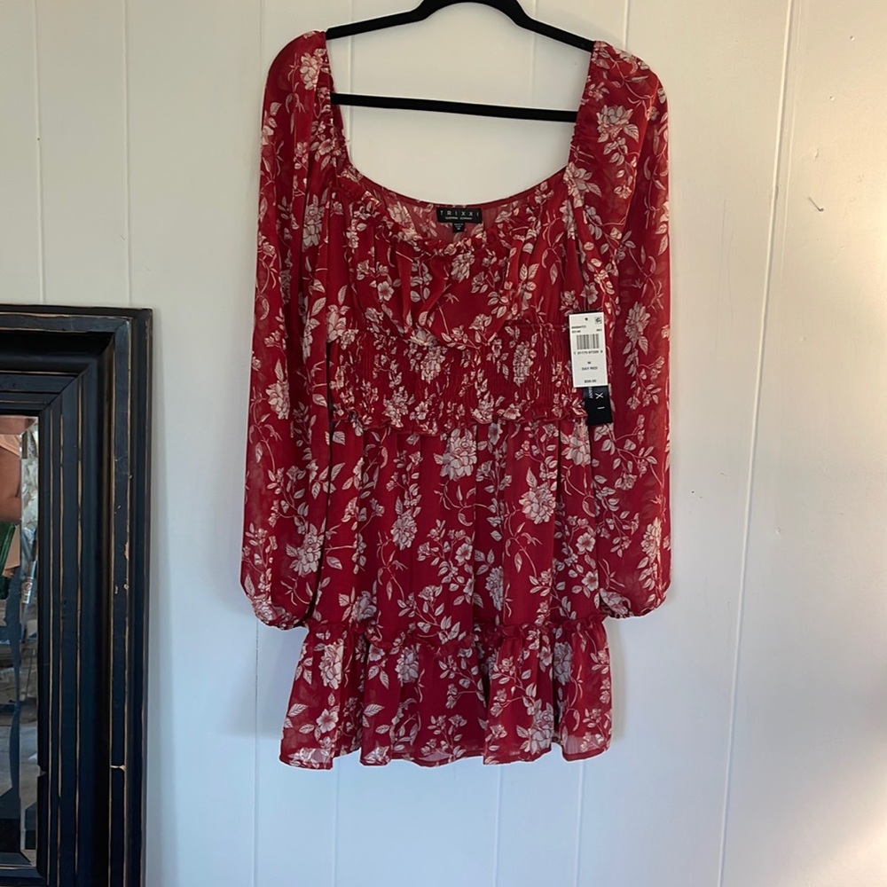 Trixxi bell sleeved dress